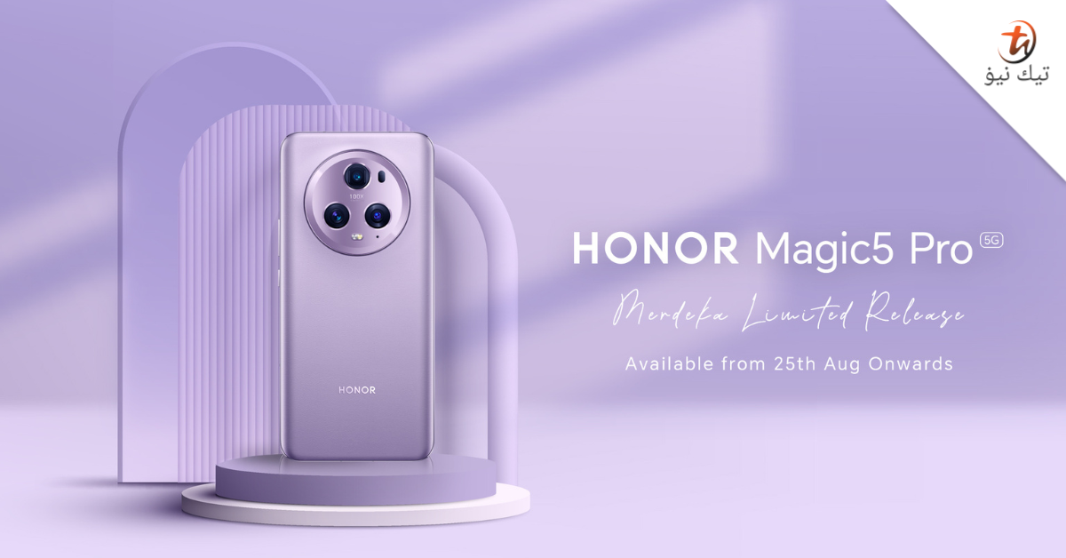 Honor Magic Pro Dalam Warna Coral Purple Akan Dilancar Di Malaysia