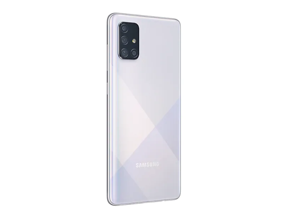 samsung galaxy a71 haze crush silver