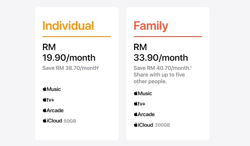 Apple One officially available in Malaysia starting from the price of