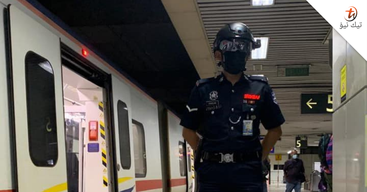 Polis Bantuan Ktm Guna Helmet Dengan Pengimbas Suhu Mirip Robocop Untuk Cegah Covid 19 Technave Bm