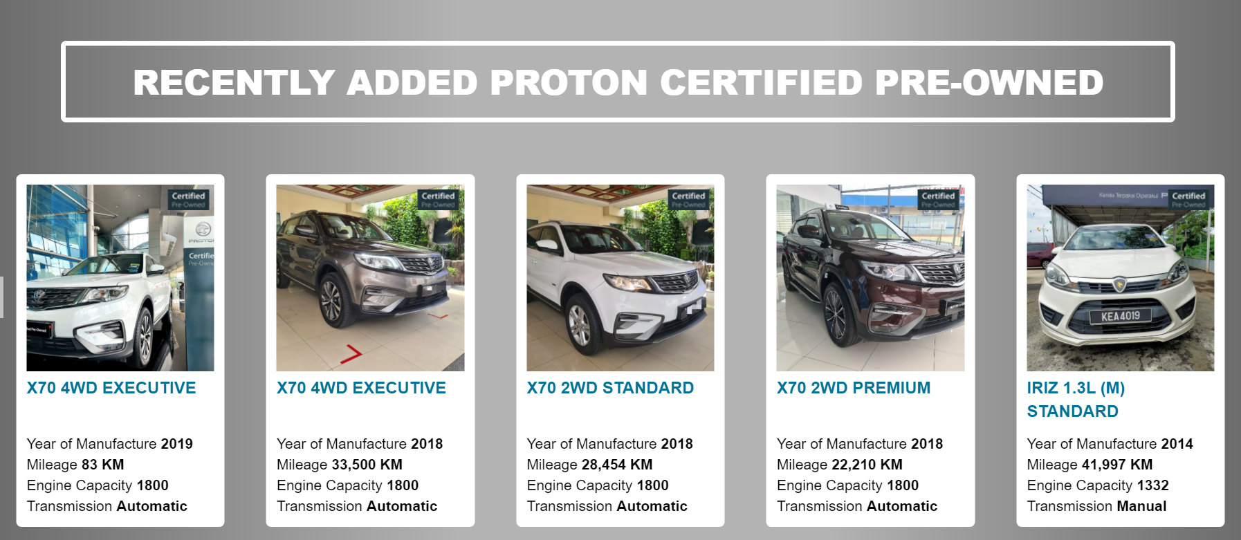 Proton lancar laman web khas untuk jual beli kereta ...