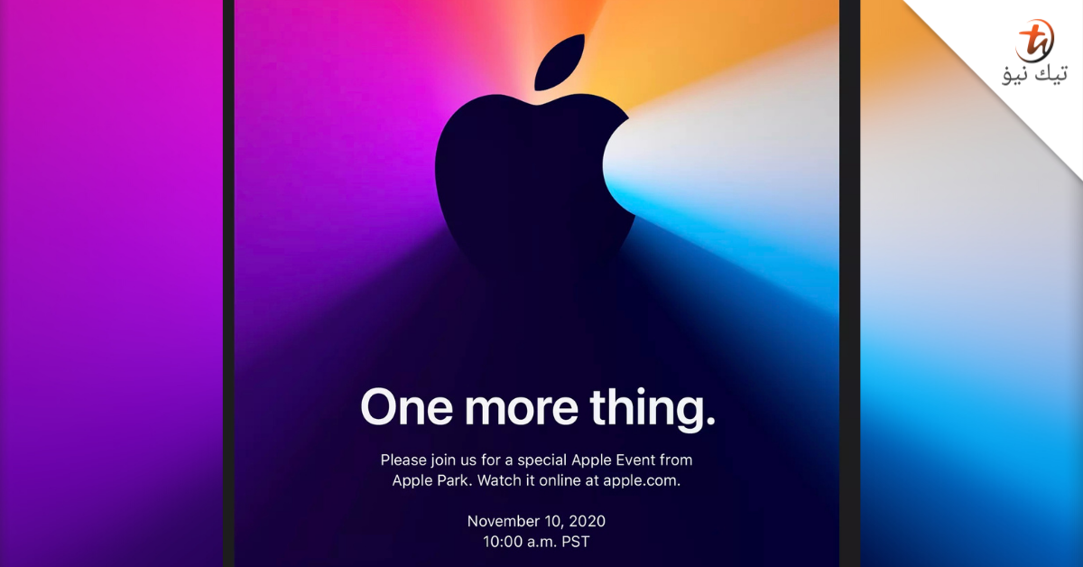 Apple akan anjurkan sebuah lagi acara Apple Event pada 10 November ...