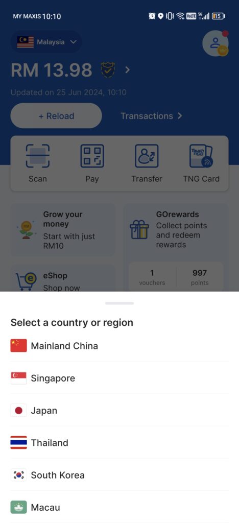 TNG EWallet Kini Tawarkan Baucar Promosi Untuk Negara Asia Terpilih ...